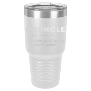 Druncle Design Coffee Tumbler
